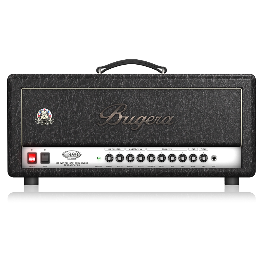 BUGERA - British Bite 120-Watt Tube Amplifier Head with Reverb and INFINIUM Tube Life Multiplier