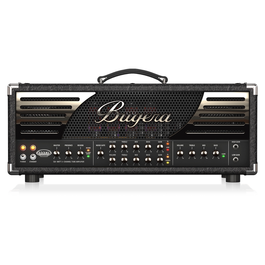 BUGERA - Hardcore 120-Watt 3-Channel Tube Amplifier Head with Reverb and INFINIUM Tube Life Multiplier