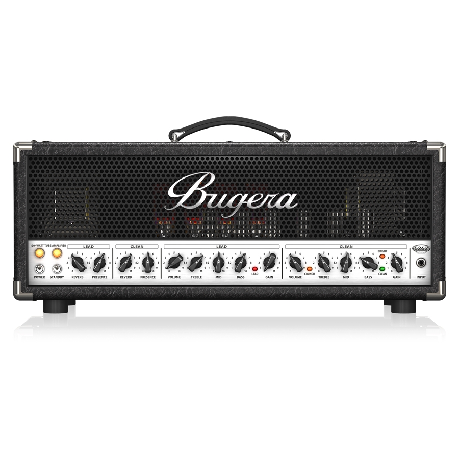 BUGERA - Ultimate Rock Tone 120-Watt 2-Channel Tube Amplifier Head with Reverb and INFINIUM Tube Life Multiplier