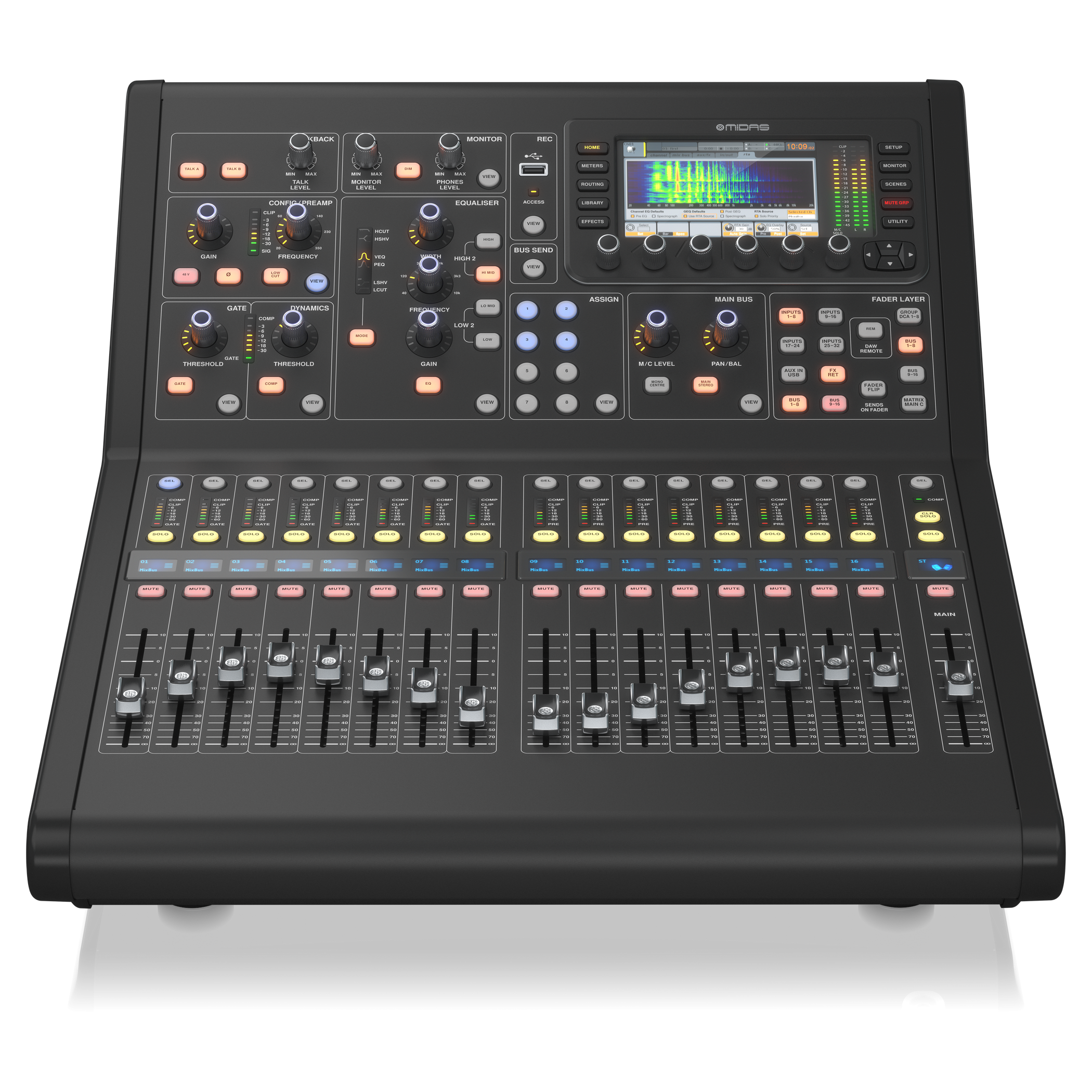 MIDAS - Digital Console for Live and Studio with 40 Input Channels