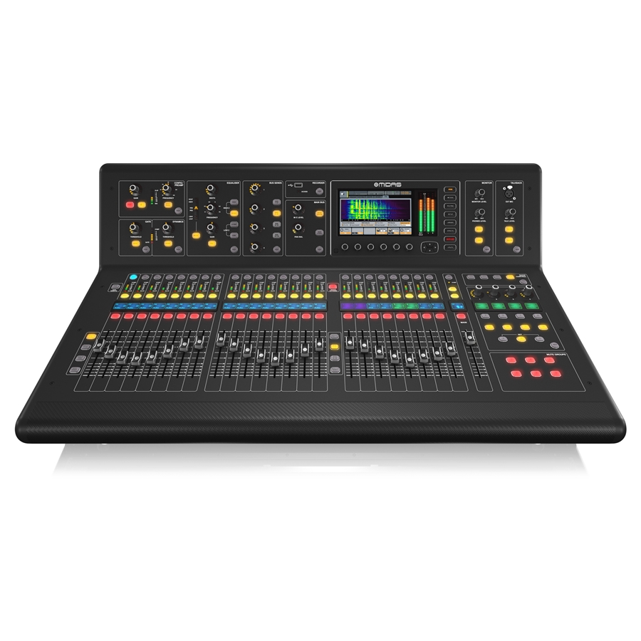 MIDAS - Digital Console for Live and Studio with 40 Input Channels, 32 Midas Microphone Preamplifiers and 25 Mix Buses
