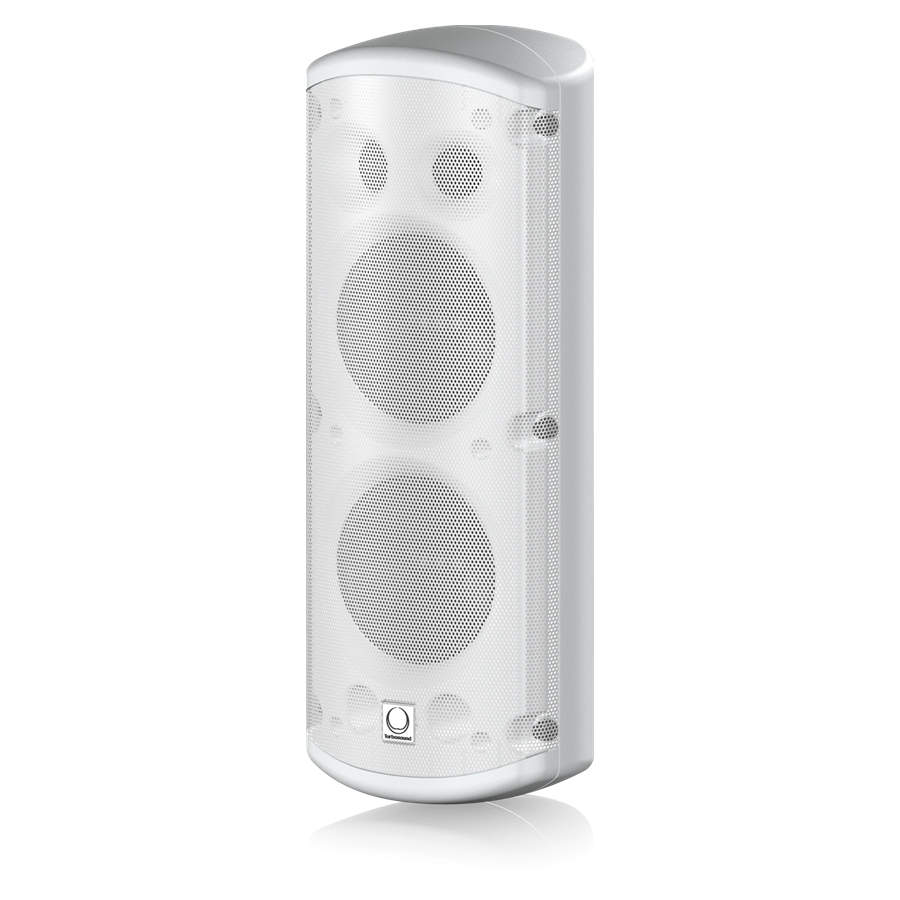 TURBOSOUND - Pair of Dual 2 Way 5" Full Range Loudspeakers with Line Transformers for Installation Applications (White)