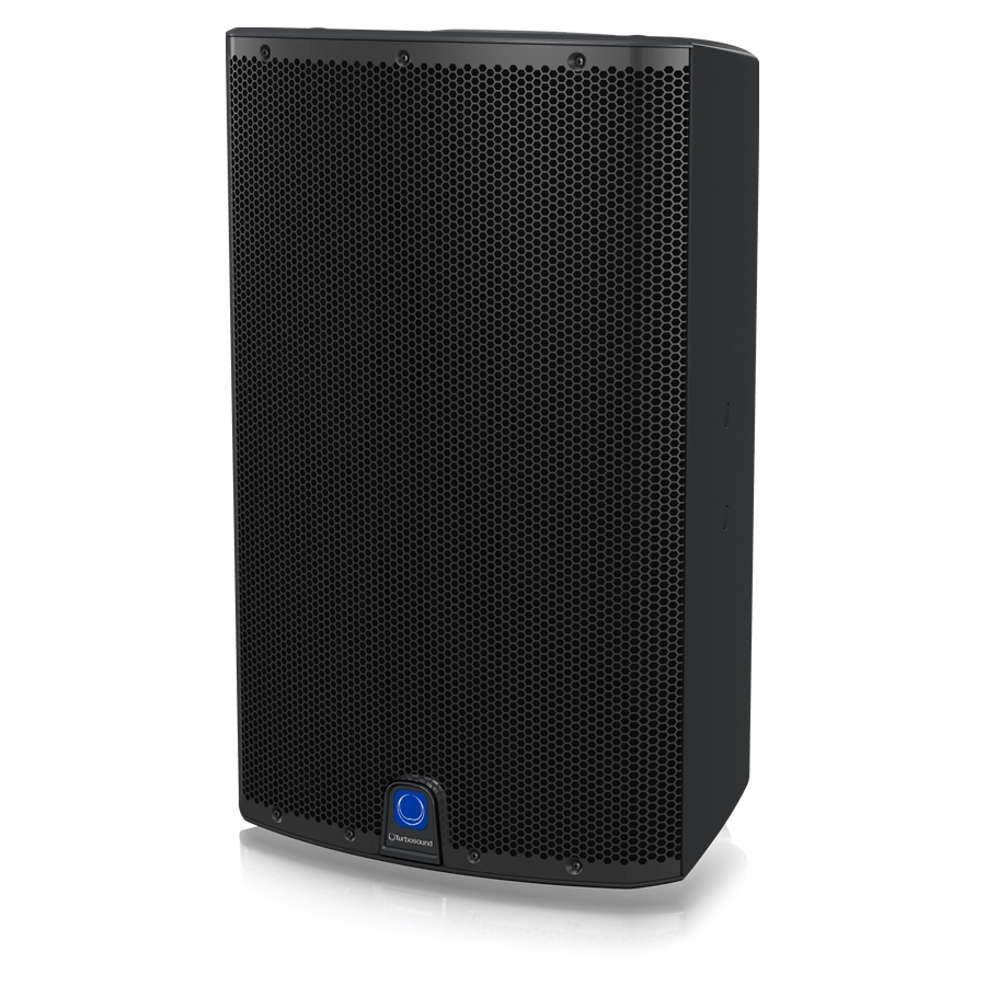TURBOSOUND - 2500 Watt 2 Way 15" Powered Loudspeaker with Klark Teknik DSP Technology, Speaker Modelling and ULTRANET Networking