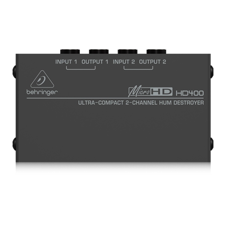 BEHRINGER - Ultra-Compact 2-Channel Hum Destroyer