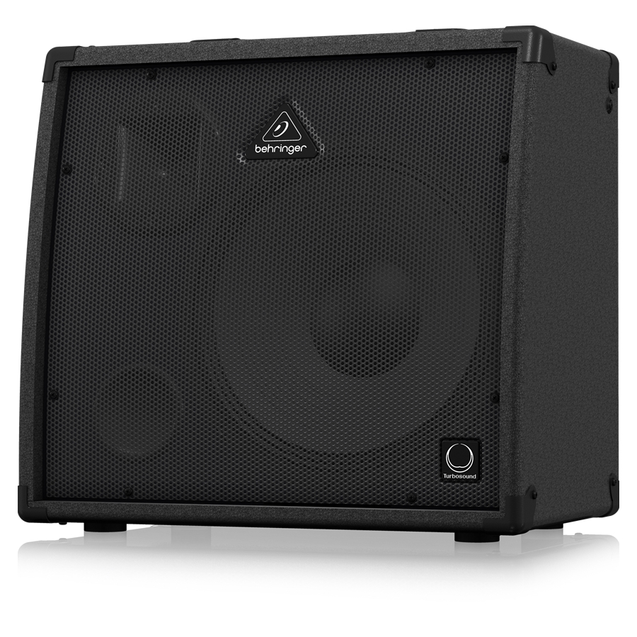 BEHRINGER - 600-Watt 4-Channel PA System / Keyboard Amplifier with Original 12" Turbosound Speaker, Klark Teknik Multi-FX Processor and FBQ Feedback Detection