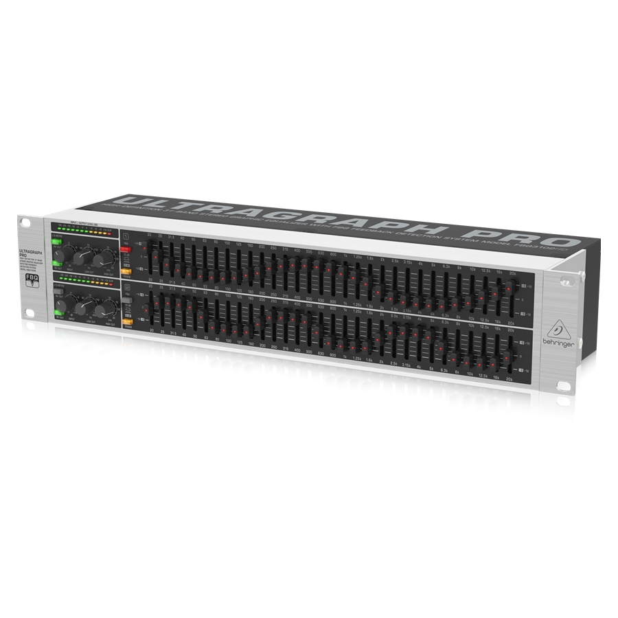 BEHRINGER - High-Definition 31-Band Stereo Graphic Equalizer with FBQ Feedback Detection System