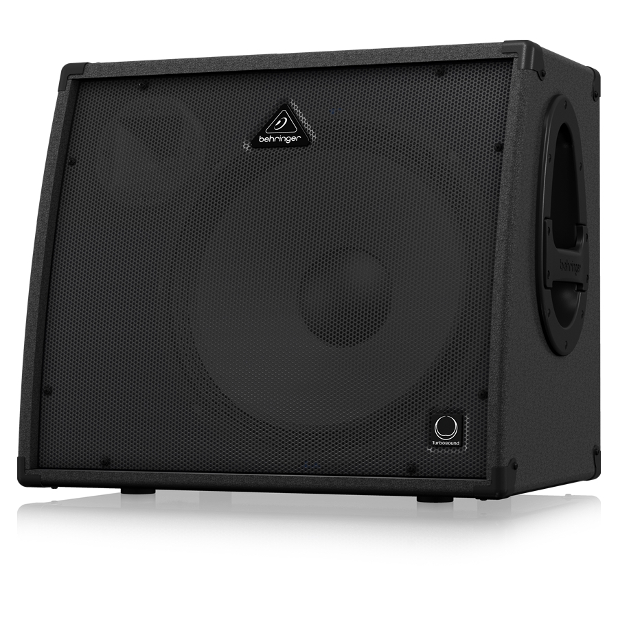 BEHRINGER - 600-Watt 4-Channel PA System / Keyboard Amplifier with Original 15" Turbosound Speaker, Klark Teknik Multi-FX Processor and FBQ Feedback Detection