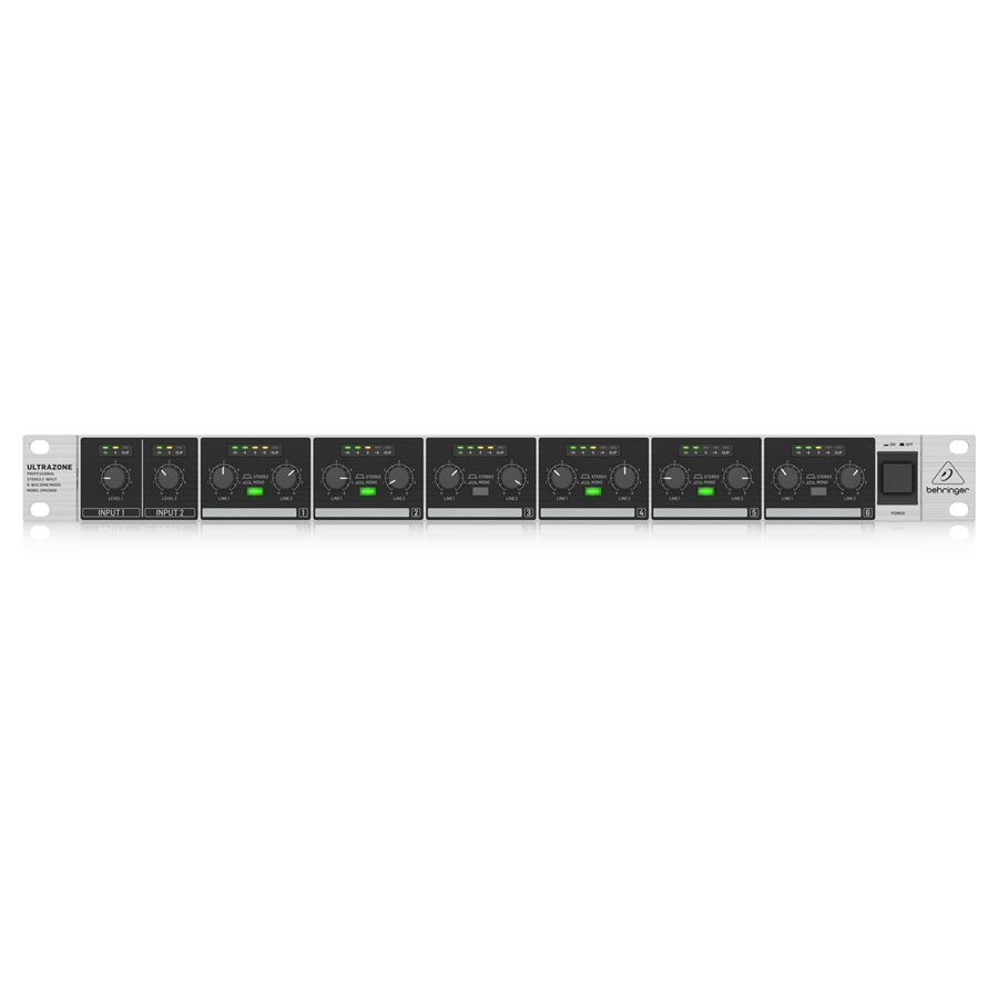 BEHRINGER - Professional Stereo 2-Input 6-Bus Zone Mixer