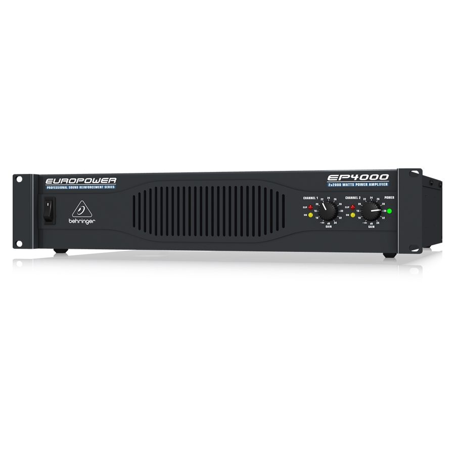 BEHRINGER - Professional 4,000-Watt Stereo Power Amplifier with ATR (Accelerated Transient Response) Technology