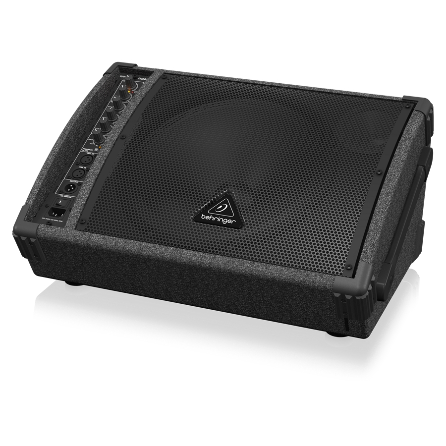 BEHRINGER - Bi-Amped 250-Watt Monitor Speaker System with 12" Woofer, 3" Tweeter and Feedback Filter