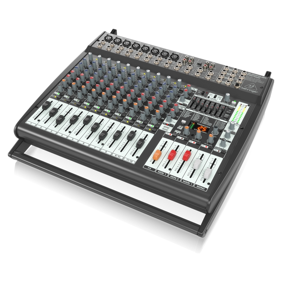 BEHRINGER - 1600-Watt 16-Channel Powered Mixer with Multi-FX Processor and FBQ Feedback Detection System