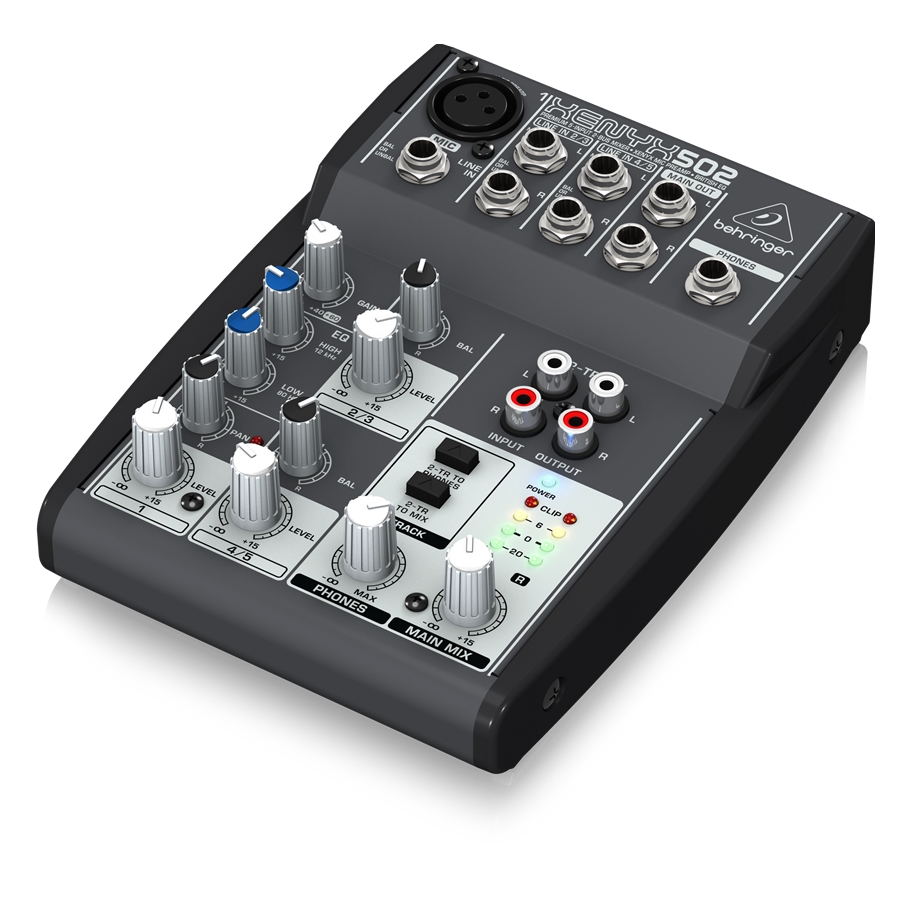 BEHRINGER - Premium 5-Input 2-Bus Mixer with XENYX Mic Preamp and British EQ