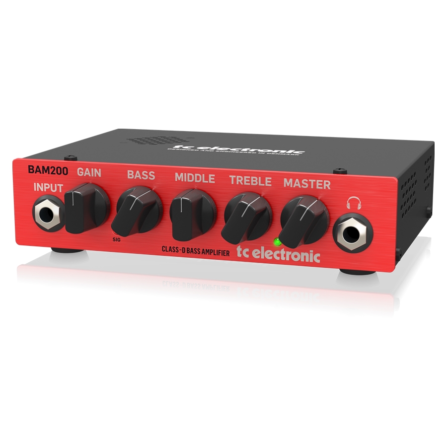 TC ELECTRONIC - Ultra-Compact 200 Watt Bass Head with Class-D Amp Technology
