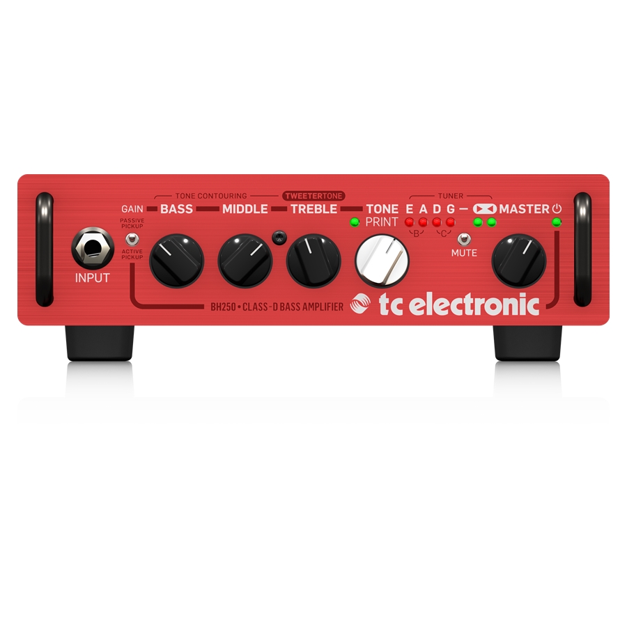 TC ELECTRONIC - 250 Watt Micro Bass Head with TonePrint Effects and Integrated Tuner