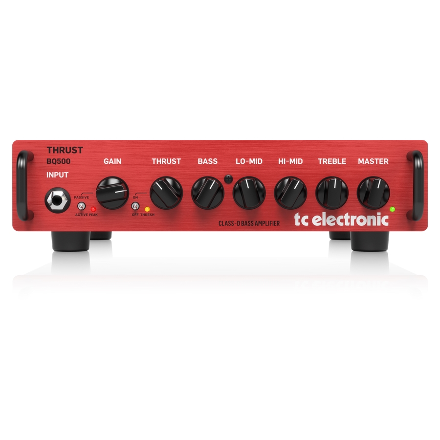 TC ELECTRONIC - 500 Watt Portable Bass Head with Mosfet Preamp and Thrust Compressor