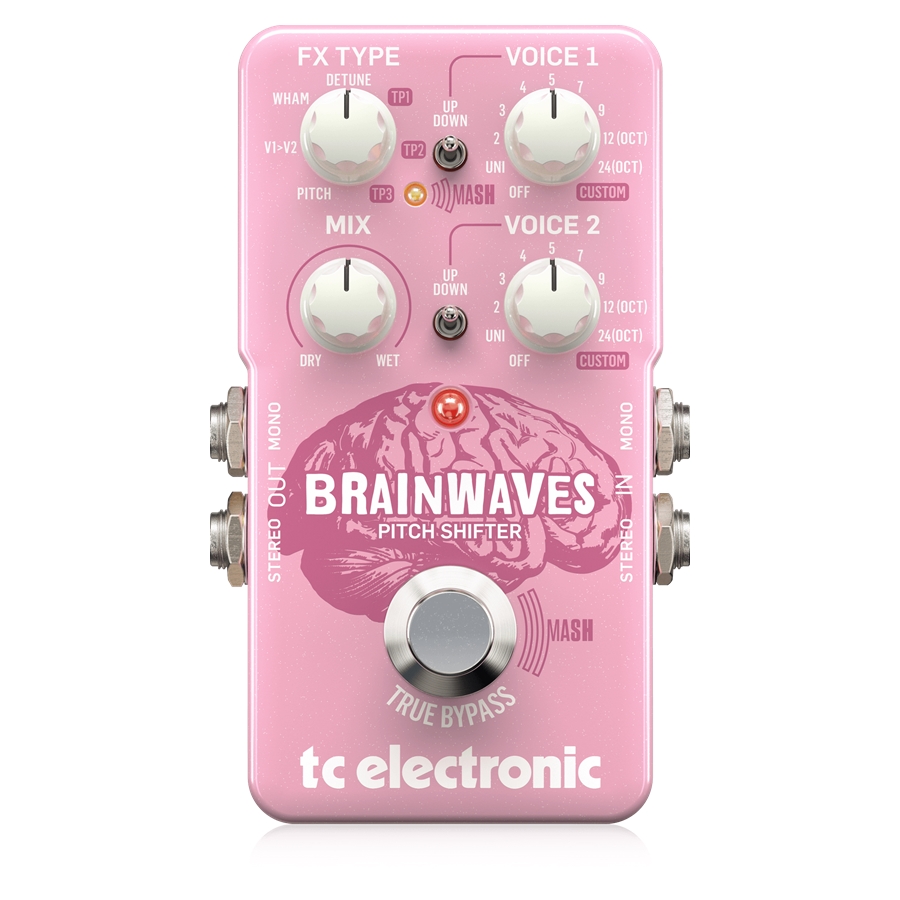 TC ELECTRONIC - Exceptional Pitch Shifter with Studio-Grade Algorithms, 4 Octave Dual Voices and Groundbreaking MASH Footswitch