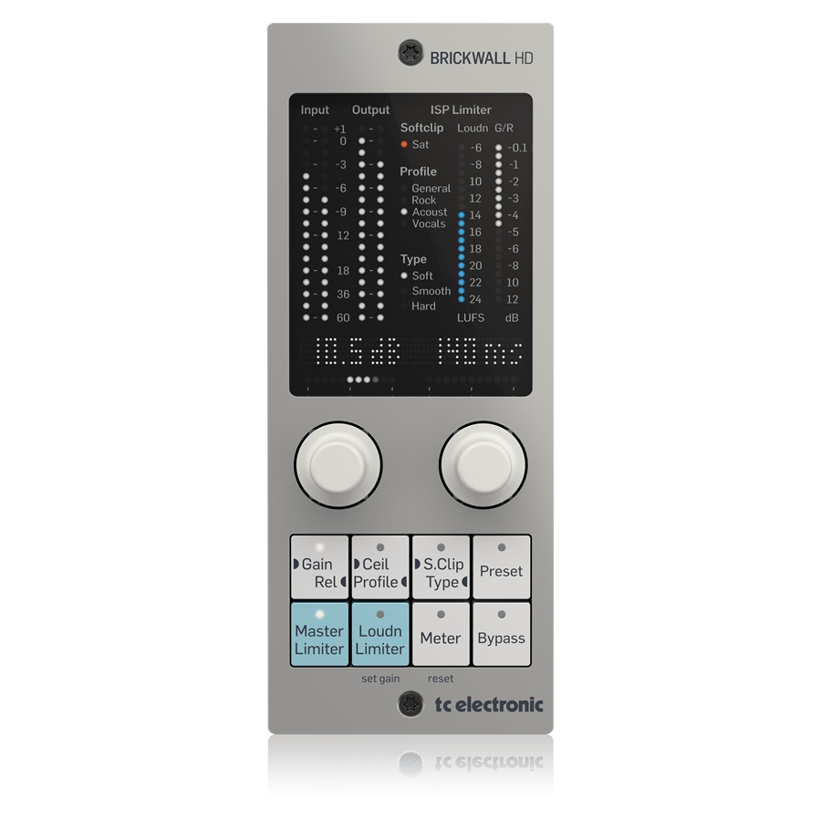 TC ELECTRONIC - Mastering Brickwall Limiter Plug-In with Optional Hardware Interface