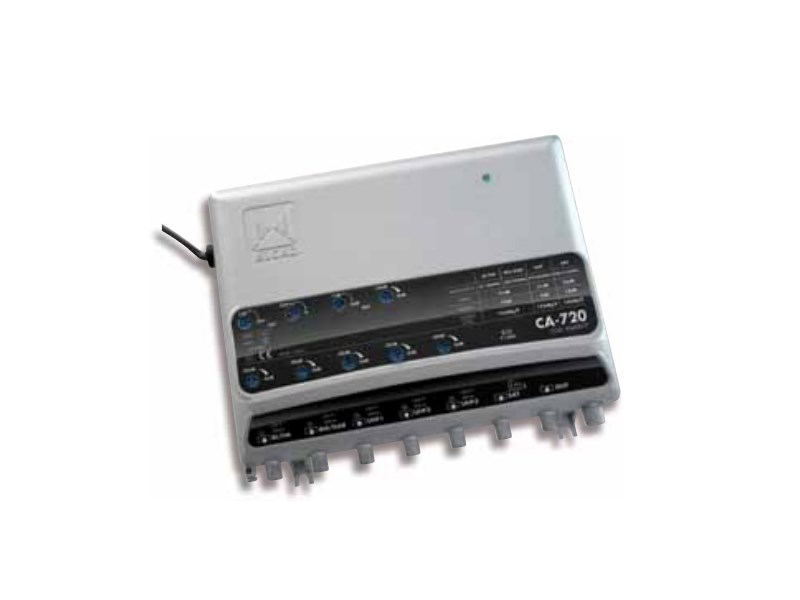 ALCAD - TV-SAT High gain head-end amplifiers