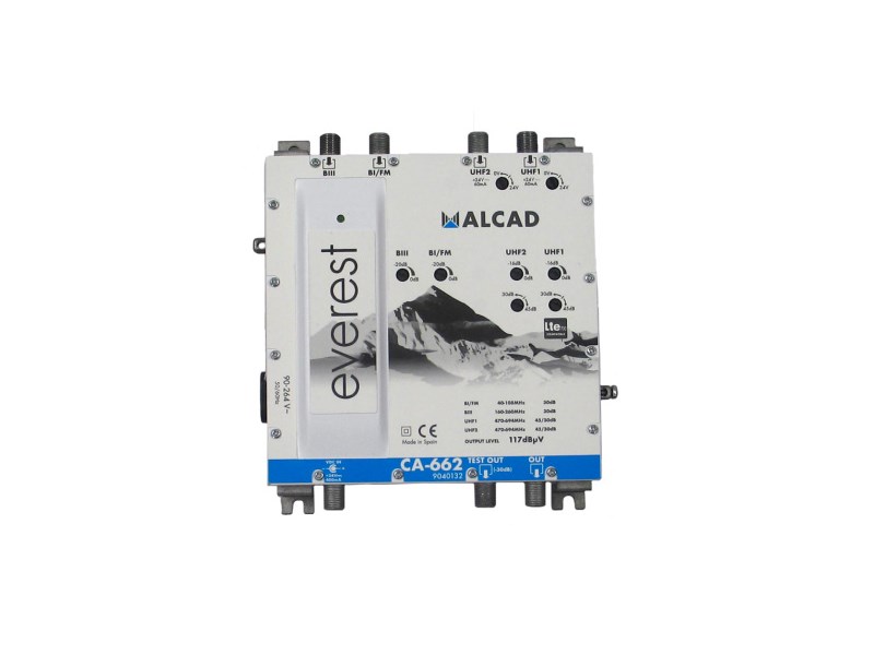 ALCAD - AMPLI UHF-UHF-BIII-BI/FM LTE700 EVEREST