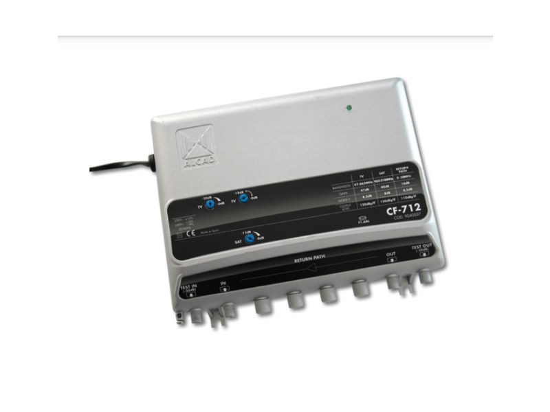 ALCAD - DISTRIBUTION AMPL SAT-TV (RP 30MHZ)