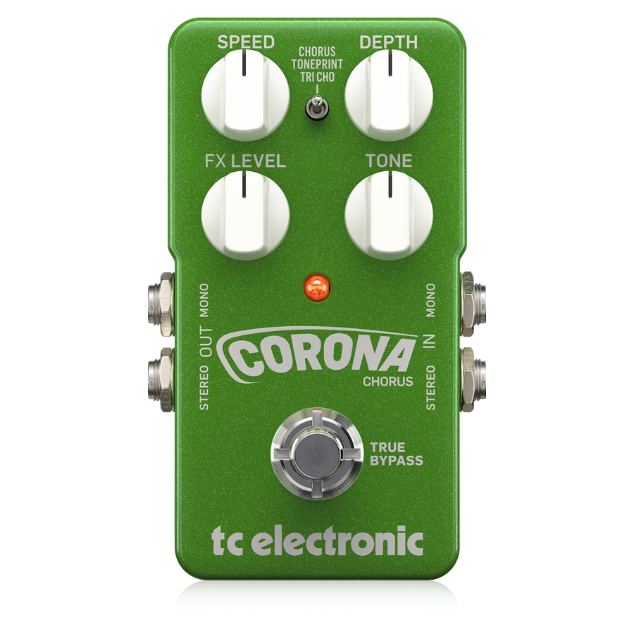 TC ELECTRONIC - High-Quality TonePrint-Enabled Chorus Pedal with 2 Built-In Choruses, Tone Adjustment Control and Stereo I/O