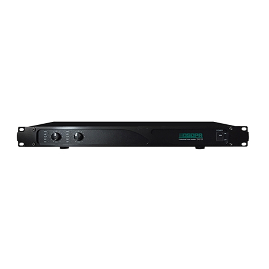 DSPPA - DA2250 125W-500W 2 Channels Class-D Digital Power Amplifier
