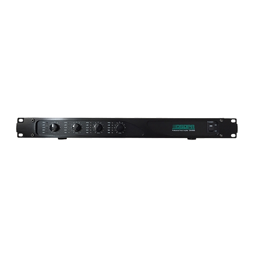 DSPPA - DA4060 4*60W 4 Channels Digital Amplifier
