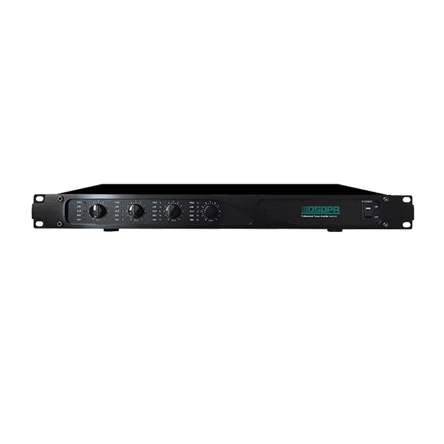 DSPPA - DA4125 4*125W 4 Channels Digital Amplifier