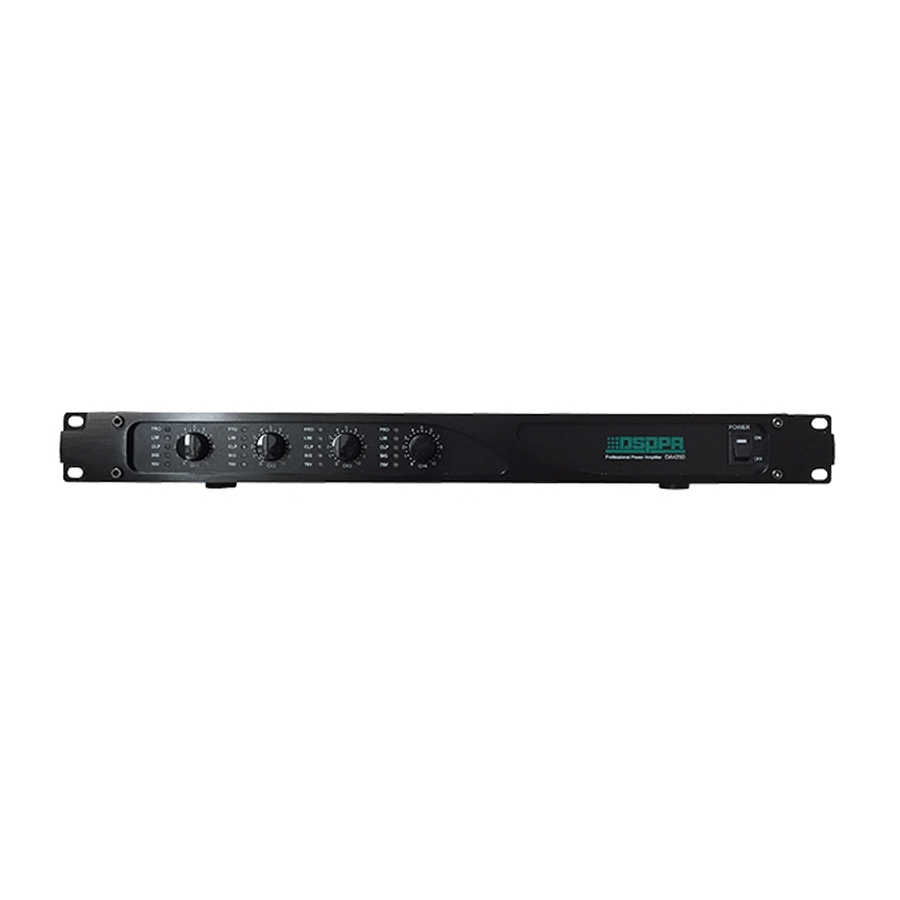 DSPPA - DA4250 4*250W 4 Channels Digital Amplifier