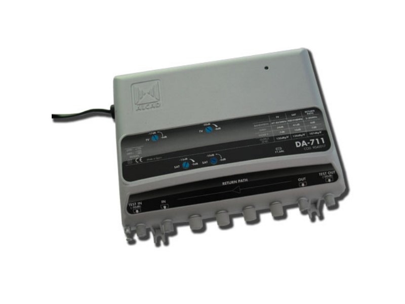 ALCAD - TV-SAT distribution amplifiers