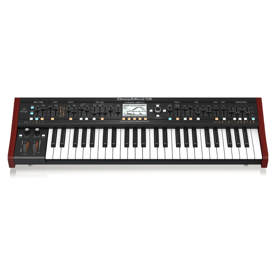 BEHRINGER - True Analog 12-Voice Polyphonic Synthesizer with 4 FX Engines, 2 OSCs and LFOs per Voice, 3 ADSR Generators, 8-Channel Modulation Matrix, 32-Step Control Sequencer, Tablet Remote Control and Built-In Wifi