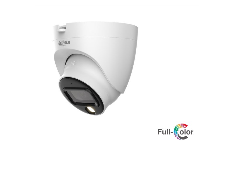 DAHUA - 2MP Full-Colour HD-CVI Quick-to-install Eyeball Camera