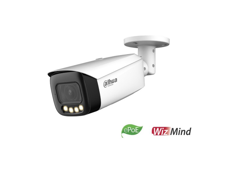 DAHUA - 4MP Full Colour Bullet WizMind AI Network Camera