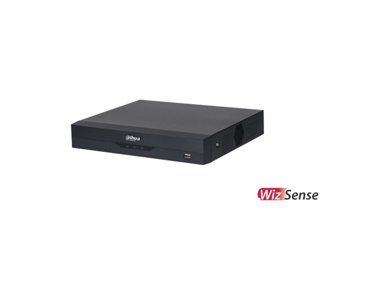 DAHUA - 8 Channels Penta-brid 4K-N/5MP Compact 1U 1HDD WizSense Digital Video Recorder