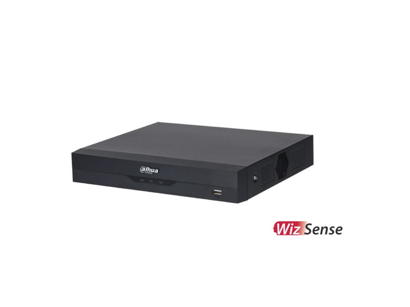 DAHUA - 4CH  Compact 1U WizSense Network Video Recorder with PoE