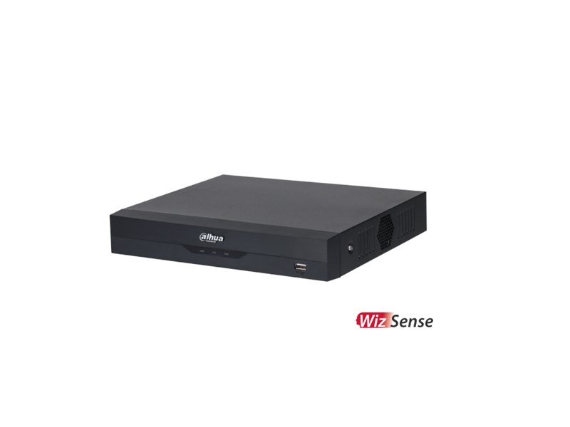 DAHUA - 8CH Compact 1U WizSense Network Video Recorder with PoE