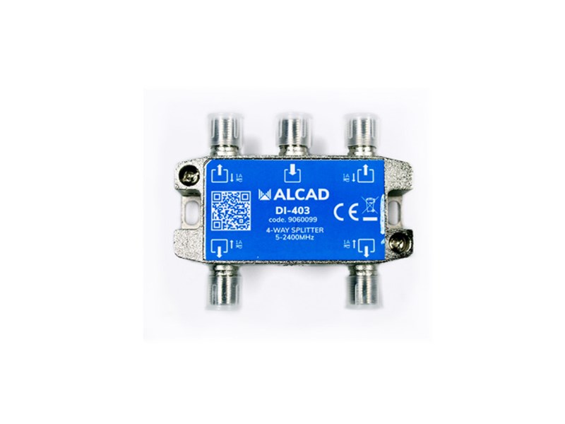 ALCAD - IF SPLITTER 4 OUT WITH DC PATH