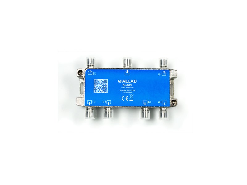 ALCAD - IF SPLITTER 6 OUT WITH DC PATH