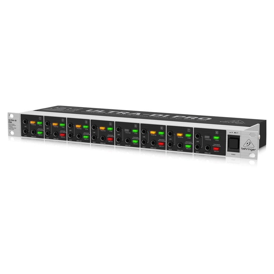 BEHRINGER - Professional Mains/Phantom Powered 8-Channel DI-Box