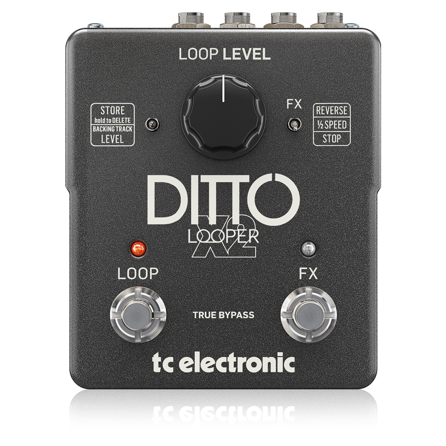 TC ELECTRONIC - Highly Intuitive Looper Pedal with Dedicated Stop Button and Loop Effects