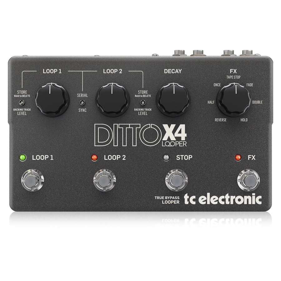 TC ELECTRONIC - Simple and Intuitive Dual-Track Guitar Looper Pedal with Powerful Loop Effects