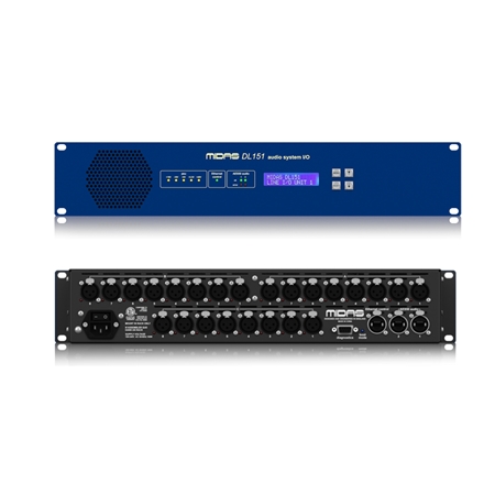 MIDAS - PRO SERIES DL151 24 Input Stage Box with 24 MIDAS Microphone Preamplifiers