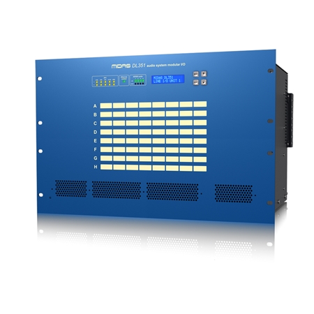 MIDAS - PRO SERIES DL351 Modular Stage Box with 8 Card Slots and up to 64 Inputs and 64 Outputs