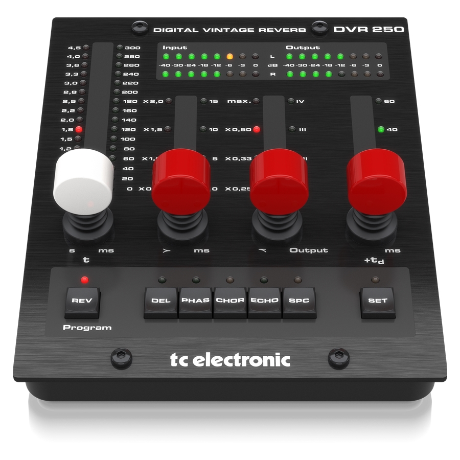 TC ELECTRONIC - Digital Vintage Reverb with Inspiring Hardware Interface