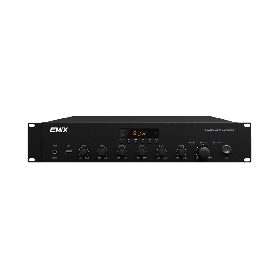 EMIX - mixing amplifiers with wide range of output power ratings