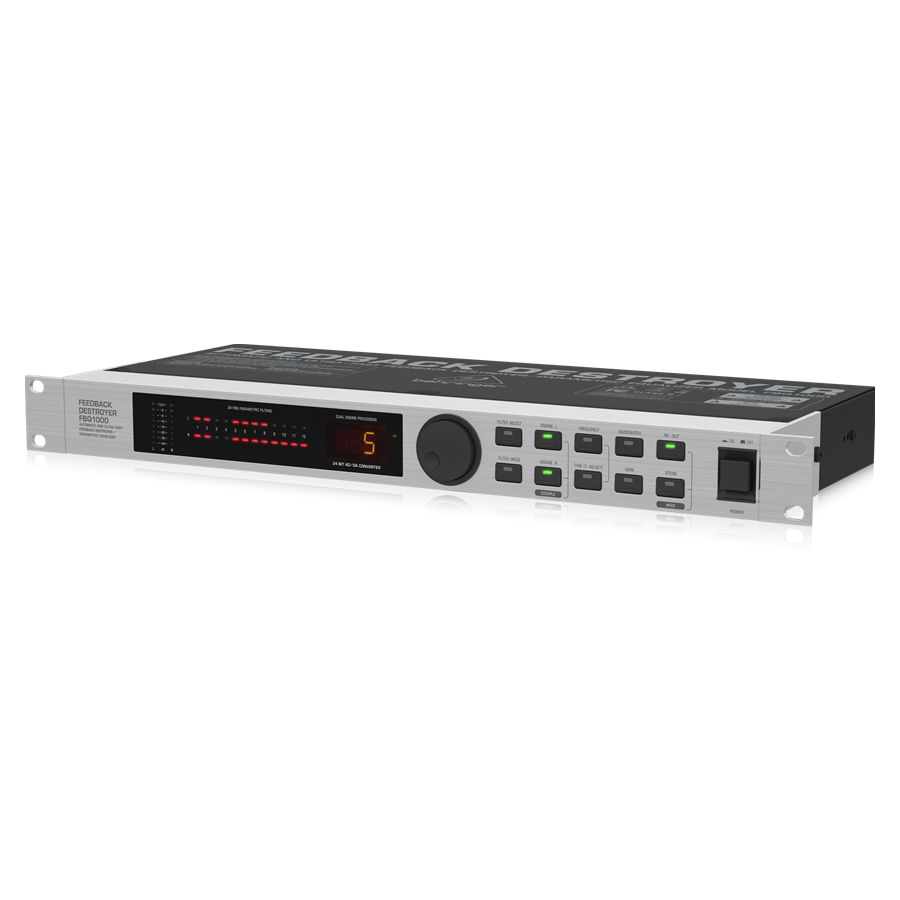 BEHRINGER - Automatic and Ultra-Fast Feedback Destroyer/Parametric EQ with 24 FBQ Filters