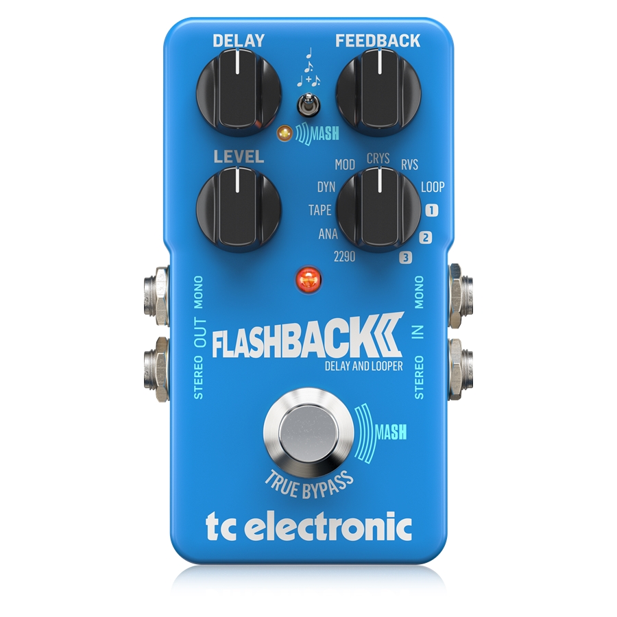 TC ELECTRONIC - Legendary Delay Pedal with Groundbreaking MASH Footswitch, Crystal Delay Effect and Built-In TonePrint Technology