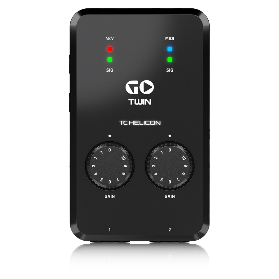 TC HELICON - High-Definition 2-Channel Audio/MIDI Interface for Mobile Devices