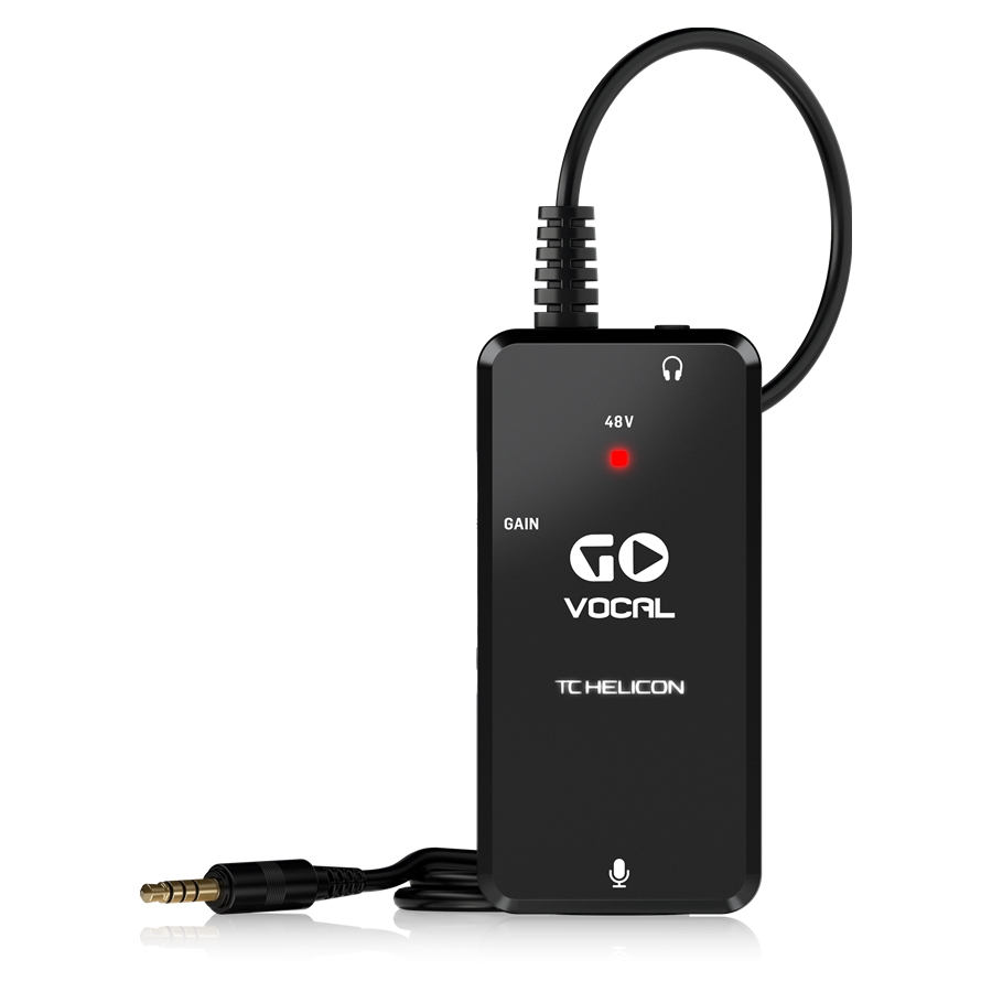 TC HELICON - High-Quality Microphone Preamp for Mobile Devices