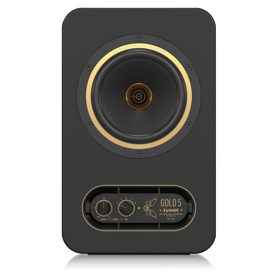 TANNOY - Premium 200-Watt Bi-Amplified Nearfield Studio Reference Monitor with Proprietary 5" Dual Concentric Point Source Technology